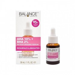 سرم لایه بردار یکدست کننده AHA و BHA بالانس BALANCE حجم 30 میل سرم لایه بردار یکدست کننده AHA و BHA بالانس BALANCE حجم 30 میل