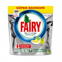 قرص ظرفشویی فیری FAIRY پلاتینوم بسته 72 عددی قرص ظرفشویی فیری FAIRY پلاتینوم بسته 72 عددی