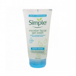 ژل میسلار آبرسان سیمپل simple حجم 150 میل ژل میسلار آبرسان سیمپل simple حجم 150 میل