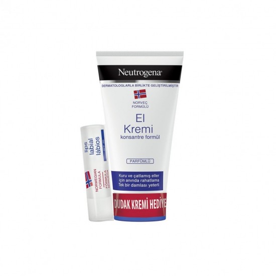 پک بالم لب 4.8 گرمی SPF 20 و کرم مرطوب کننده معطر نوتروژینا NEUTROGENA حجم 75 میل