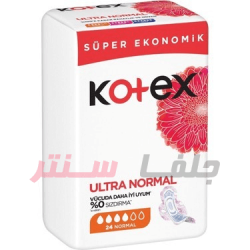 نوار بهداشتی KOTEX کوتکس Ultra normal بسته 24 عددی نوار بهداشتی KOTEX کوتکس Ultra normal بسته 24 عددی