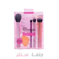 پک 5 تکه براش آرایشی کانادایی Real Techniques موهای مصنوعی گیاهی پک 5 تکه براش آرایشی کانادایی Real Techniques موهای مصنوعی گیاهی