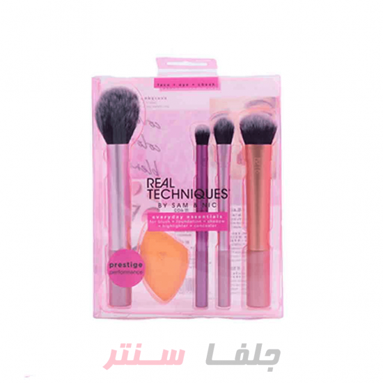 پک 5 تکه براش آرایشی کانادایی Real Techniques موهای مصنوعی گیاهی پک 5 تکه براش آرایشی کانادایی Real Techniques موهای مصنوعی گیاهی