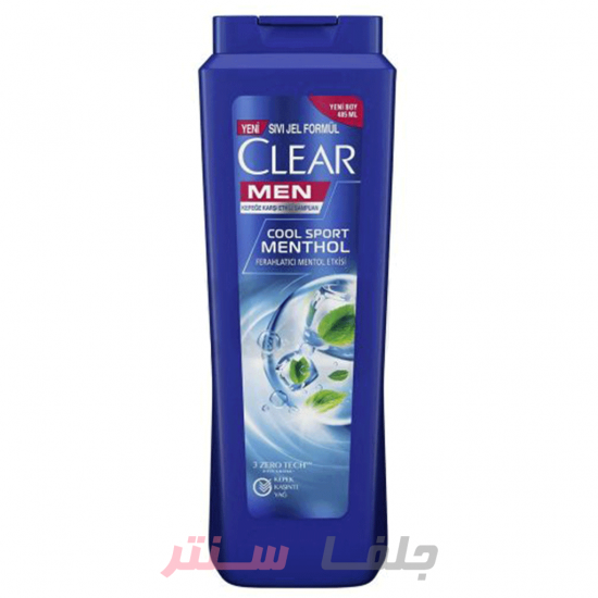 شامپو سر مردانه کلیر Clear Cool Sport Menthol ضد شوره 350 میل