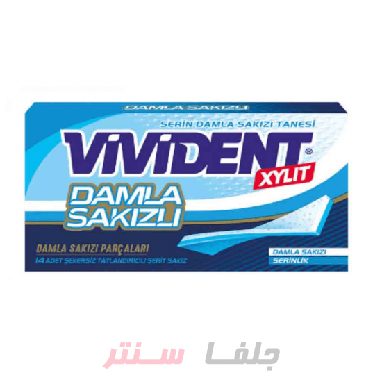 آدامس ویویدنت VIVIDENT Damla Sakızlı با رایحه خنک 14 عددی آدامس ویویدنت VIVIDENT Damla Sakızlı با رایحه خنک 14 عددی