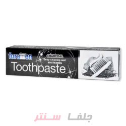 خمیر دندان اسپانیایی فورامن Foramen Charcoal حاوی عصاره زغال فعال 75 میل