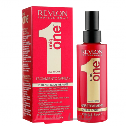 اسپری موی اسپانیایی رولون یونیک وان Revlon UniqOne All In One Hair Treatment Original ترمیم موهای خشک و آسیب دیده 10 کاره 150 میل اسپری موی اسپانیایی رولون یونیک وان Revlon UniqOne All In One Hair Treatment Original ترمیم موهای خشک و آسیب دیده 10 کاره 150 میل