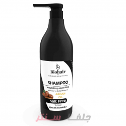 شامپو سر بدون نمک بیوهیر Biohair Argan Oil حاوی روغن آرگان 1000 میل شامپو سر بدون نمک بیوهیر Biohair Argan Oil حاوی روغن آرگان 1000 میل