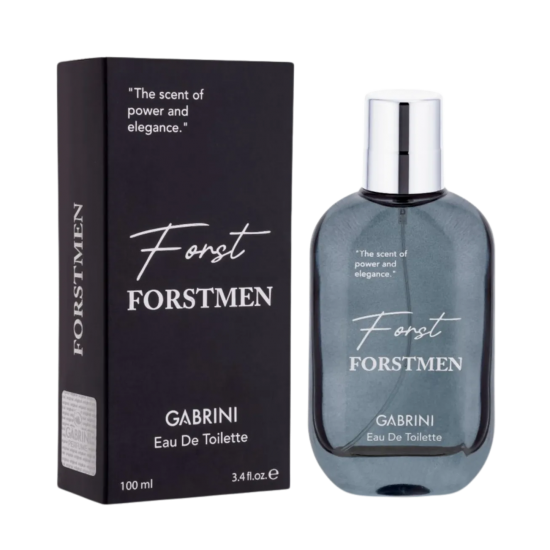 ادکلن مردانه گابرینی مدل Forstmen مشکی حجم 100 میل ادکلن مردانه گابرینی مدل Forstmen مشکی حجم 100 میل