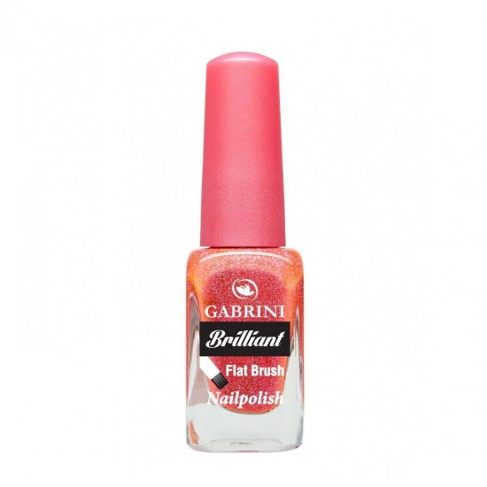 لاک اکلیل دار گابرینی GABRINI BRILLIANT NAILPOLISH شماره 10