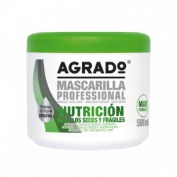 ماسک مو اسپانیایی آگرادو AGRADO NUTRICION مناسب موهای خشک و شکننده 500 میل ماسک مو اسپانیایی آگرادو AGRADO NUTRICION مناسب موهای خشک و شکننده 500 میل
