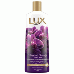 شامپو بدن لوکس Lux با رایحه ارکیده بنفش 500 میل شامپو بدن لوکس Lux با رایحه ارکیده بنفش 500 میل