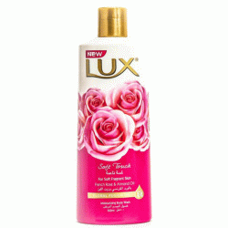 شامپو بدن لوکس Lux Soft Rose با رایحه گل رز 500 میل شامپو بدن لوکس Lux Soft Rose با رایحه گل رز 500 میل