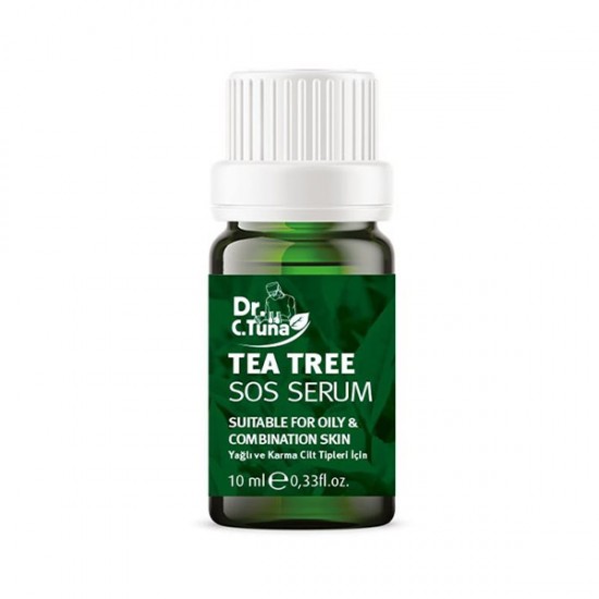 سرم ضد جوش اورژانسی درخت چای دکتر سی تونا DR C.TUNA TEA TREE حجم 10 میل