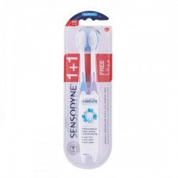 مسواک دوتایی سافت سنسوداین SENSODYNE مدل COMPLETE PROTECTION مسواک دوتایی سافت سنسوداین SENSODYNE مدل COMPLETE PROTECTION