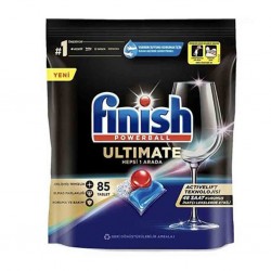 قرص ماشین ظرفشویی FINISH Ultimate Hepsi 1 Arada فینیش اولتیمیت بسته 85 عددی قرص ماشین ظرفشویی FINISH Ultimate Hepsi 1 Arada فینیش اولتیمیت بسته 85 عددی