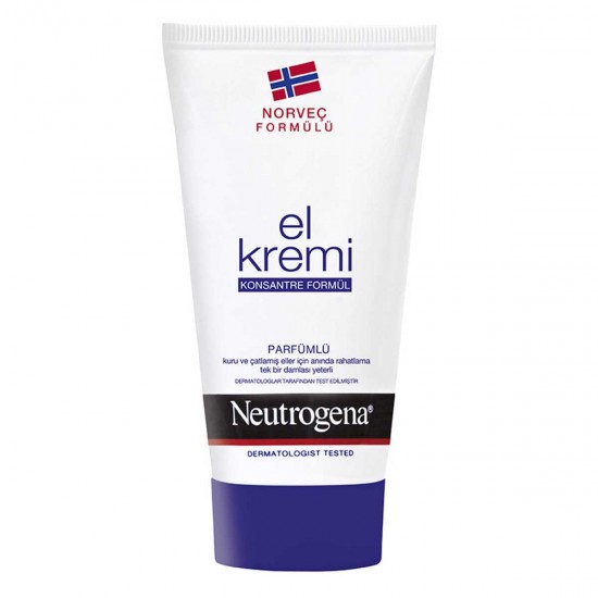 کرم دست تیوپی نوتروژینا neutrogena مناسب پوست خشک حجم 75 میل کرم دست تیوپی نوتروژینا neutrogena مناسب پوست خشک حجم 75 میل