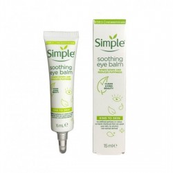 دور چشم بالمی سیمپل SIMPLE مدل SOOTHING BALM حجم 15 میل دور چشم بالمی سیمپل SIMPLE مدل SOOTHING BALM حجم 15 میل
