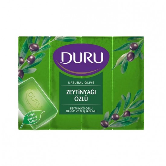 صابون حمام دورو DURU رایحه روغن زیتون بسته 4 عددی 600 گرم