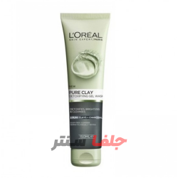 اسکراب خاک رس و زغال روشن کننده پوست لورال LOREAL PURE CLAY حجم 150 میل اسکراب خاک رس و زغال روشن کننده پوست لورال LOREAL PURE CLAY حجم 150 میل
