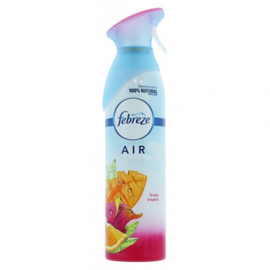 اسپری خوشبو کننده هوا فبرزfebreze سفارش اروپا مدل FRUITY TROPICS حجم 300 میل