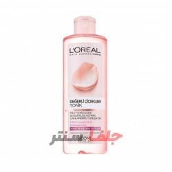 تونر لورال LOREAL پوست خشک و حساس حجم 400 میل
