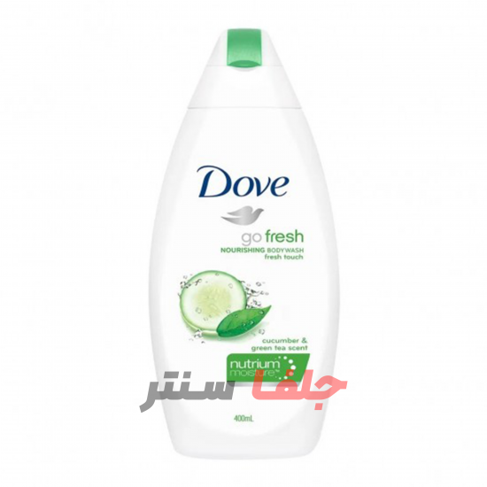 شامپو بدن خیار بدون سولفات داو مدلCUCUMBER & GREEN TEA SCENTحجم 500 میل