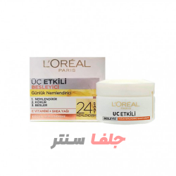 کرم سه کاره آبرسان مرطوب کننده و ترمیم کننده لورال آلمان LOREAL حجم 50 میل کرم سه کاره آبرسان مرطوب کننده و ترمیم کننده لورال آلمان LOREAL حجم 50 میل